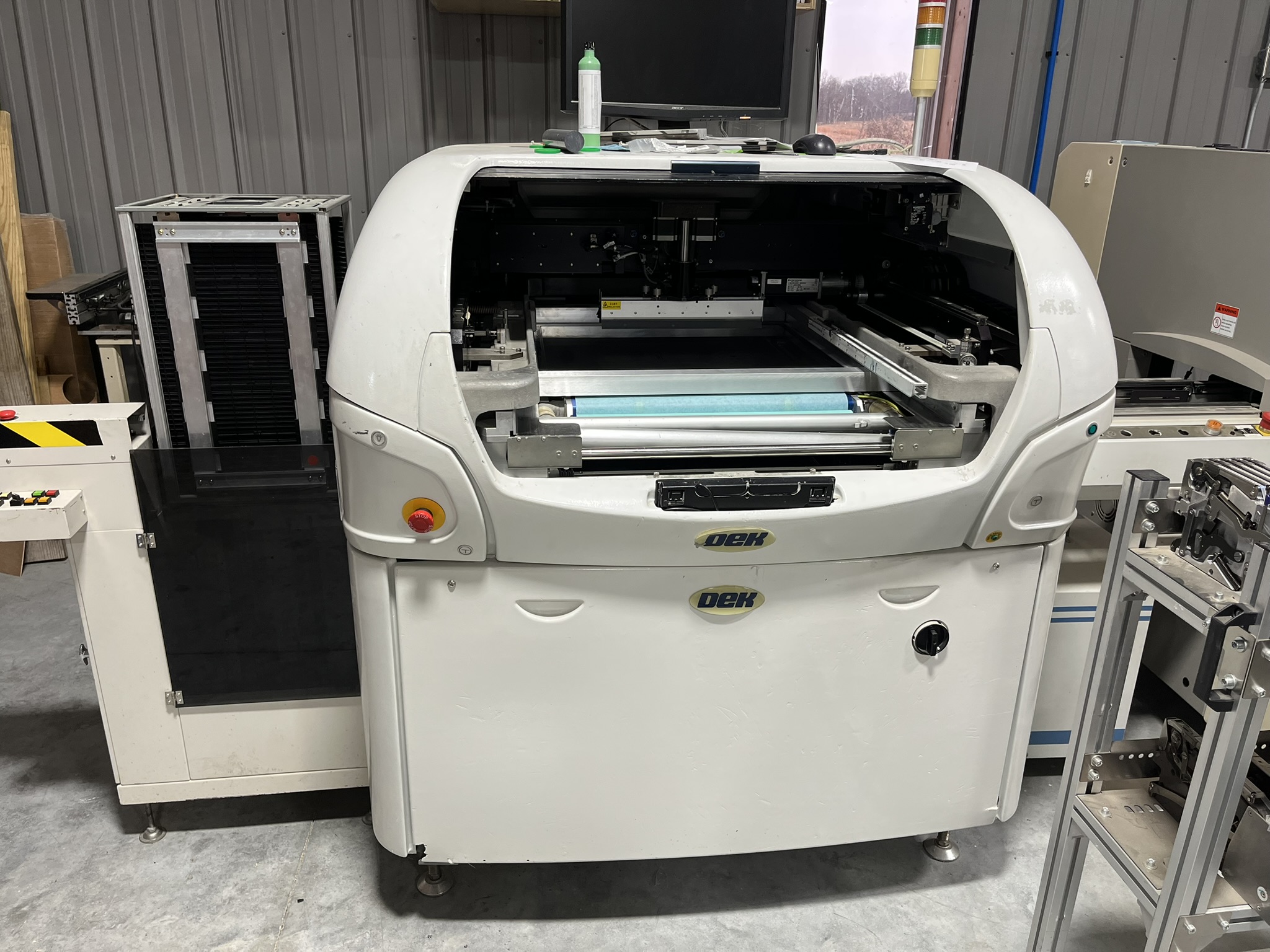 DEK solder paste printer