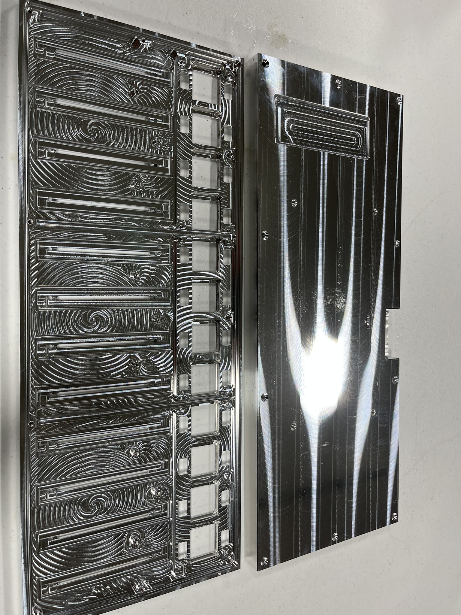 CNC milled aluminum parts