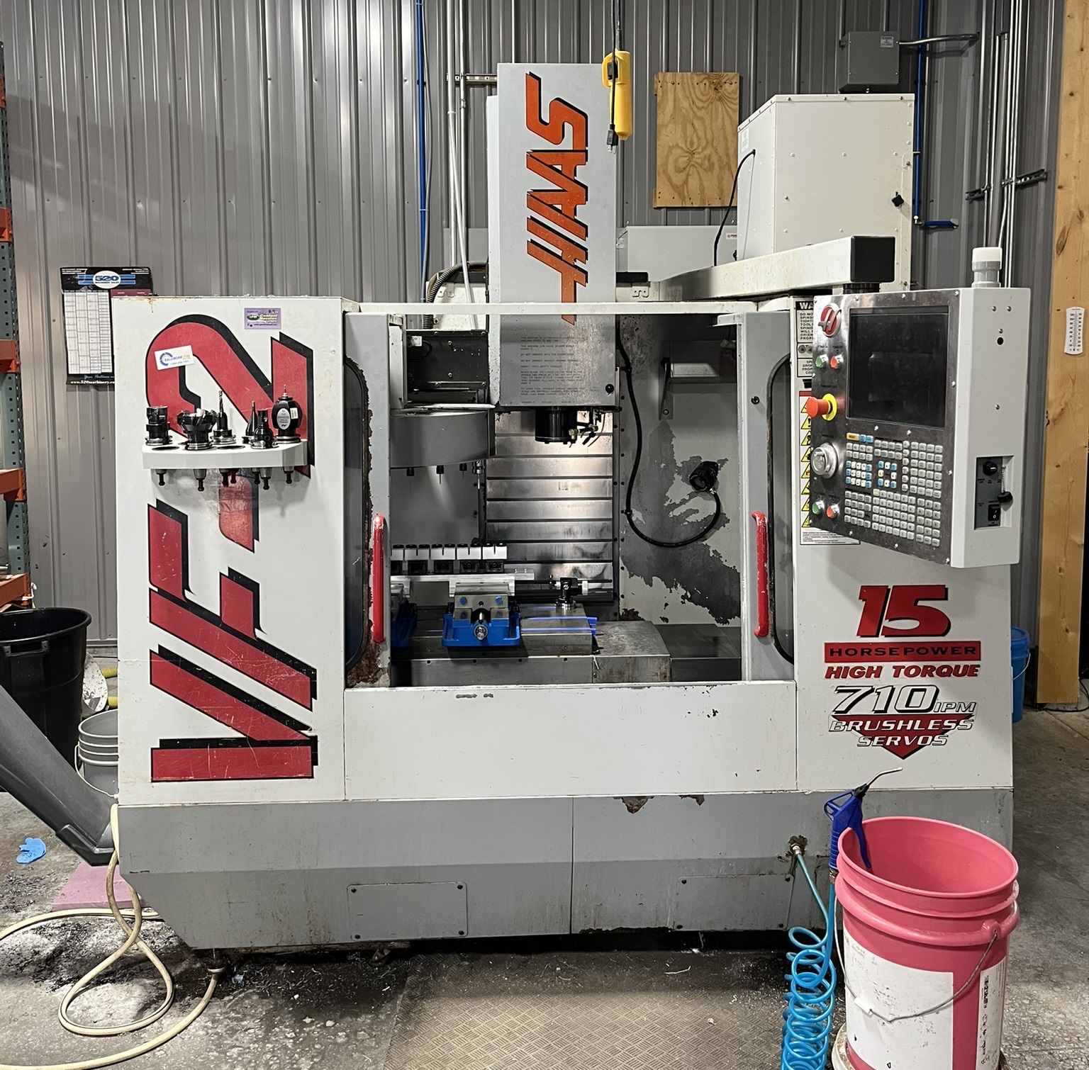 Haas VF-2 CNC mill